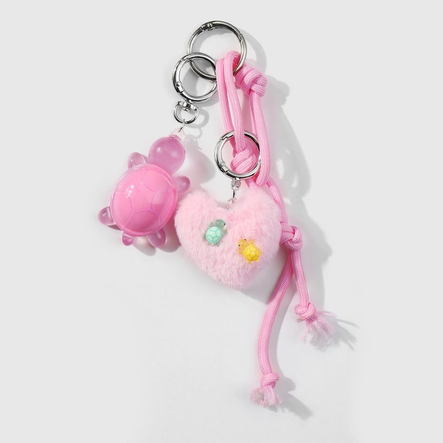 1 Piece Romantic Series Sweet Heart Resin Women's Bag Charms Picture4