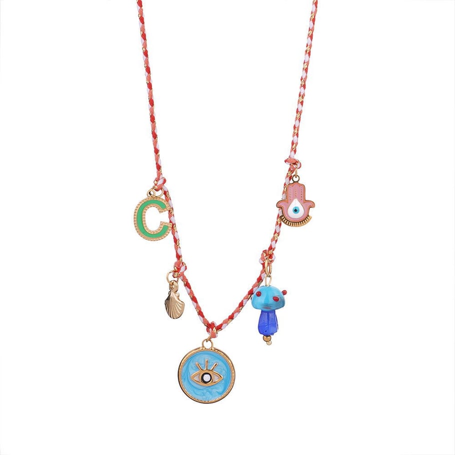 1 Piece Polychrome Series Sweet Sun Sennit Stainless Steel Gold Color Women's Pendant Necklaces Picture8
