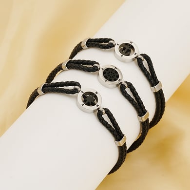 1 Stück Simple Series Tägliche geometrische Edelstahl vergoldete Herren-Kettenarmbänder h5 Bild3