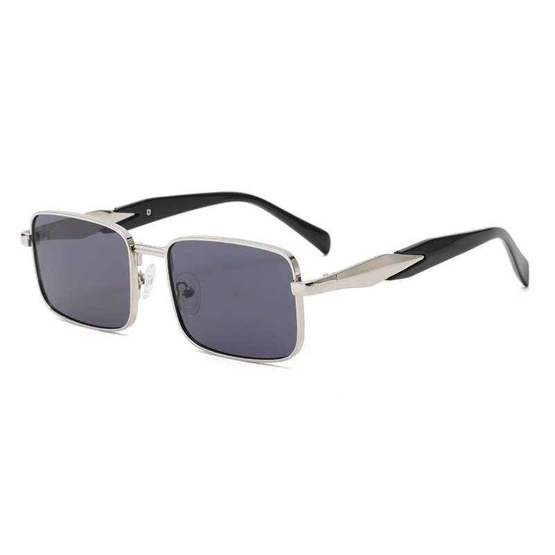 1 Stück Simple Series Tägliche einfarbige Damen-Sonnenbrille aus Legierung Bild5