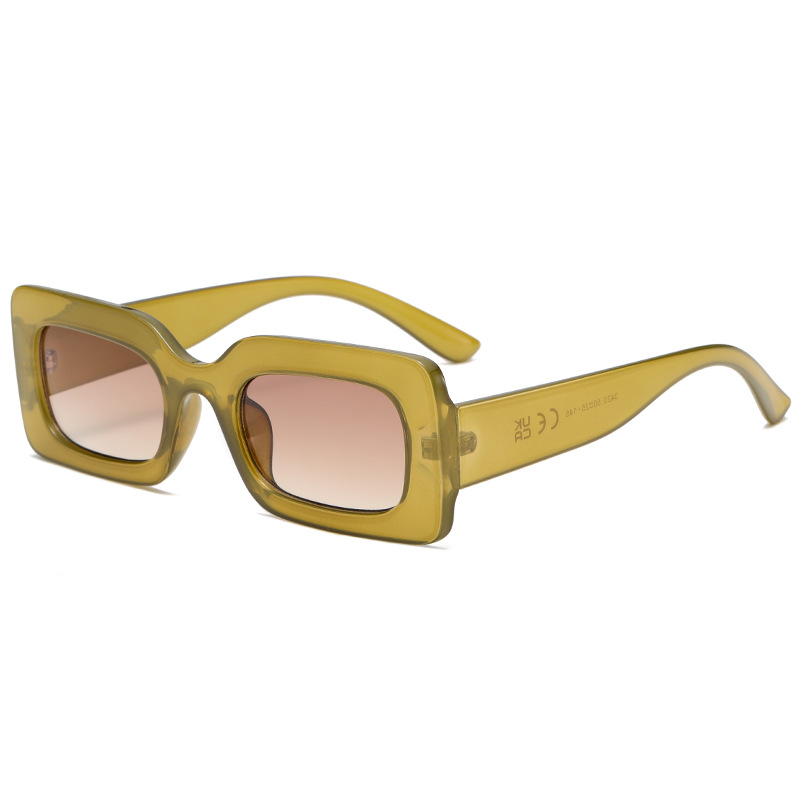 1 Pair Stylish Wide  Brimmed Leopard  Print Women's Sunglasses Picture5