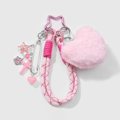 1 Stück Romantische Serie Sweet Heart Alloy Damen Taschenanhänger h5 Bild4