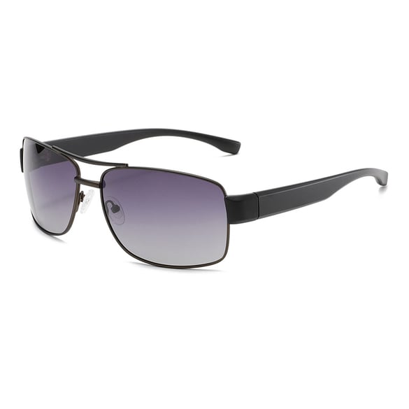 1 stuk Simple Series Daily Solid Color Alloy dameszonnebril 2