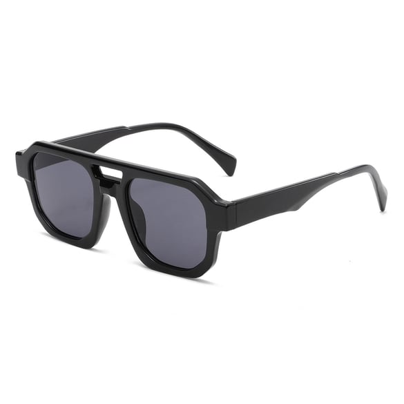 1 stuk Eenvoudige serie Casual effen kleur plastic dameszonnebril