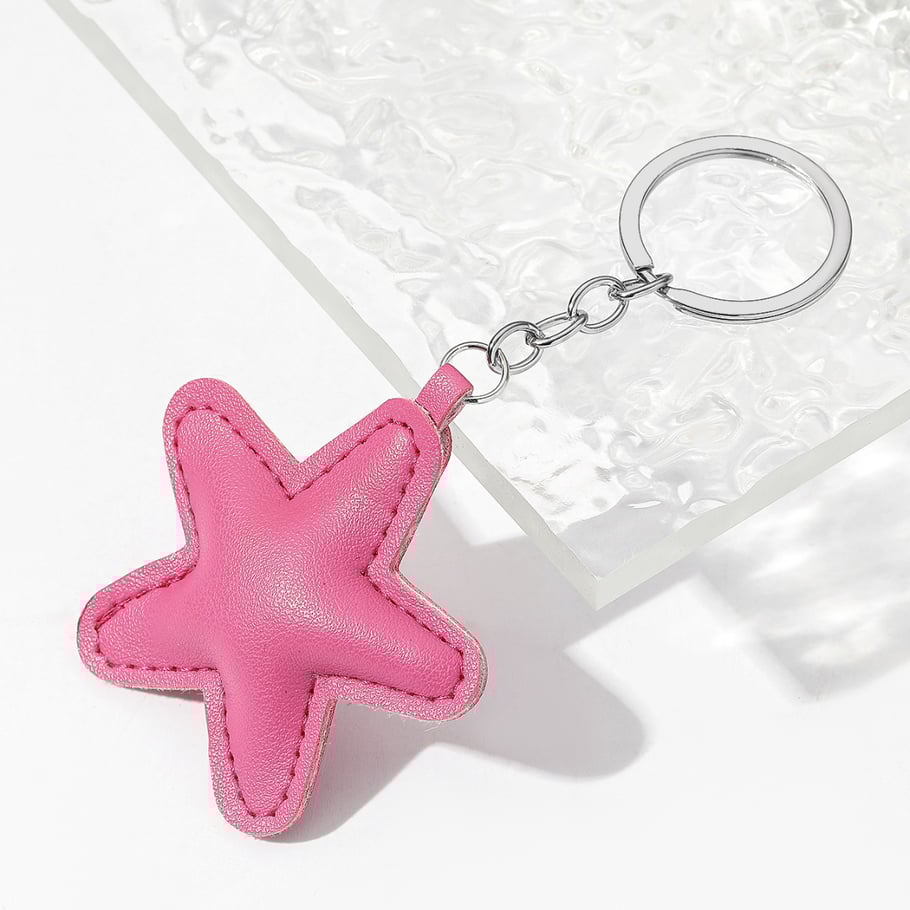1 pezzo semplice serie carina stella PU borsa da donna ciondoli Immagine4