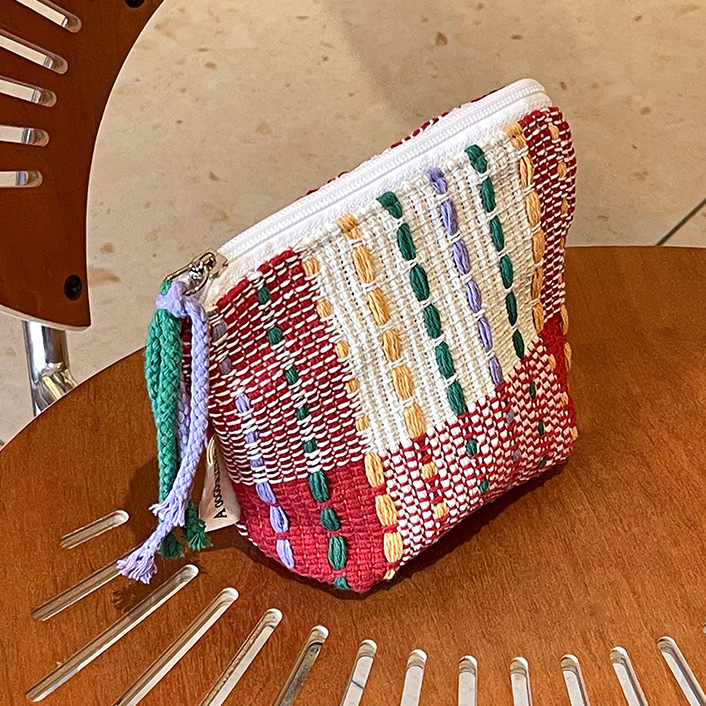 1 Piece Ethnic Series Daily Plaid Polyester Women's Bags Picture10