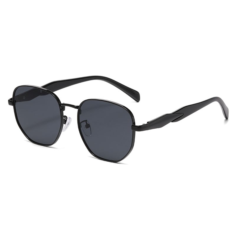 1 Pair Simple Series Casual Patchwork Stainless Steel Unisex Sunglasses Picture4