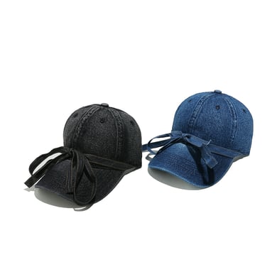 1 pezzo semplice serie retrò fiocco nodo cotone cappelli da donna h5 Immagine3