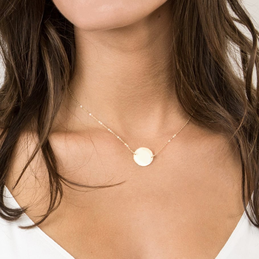 1 Piece Simple Series Simple Chain Stainless Steel   Gold Color  Women's Necklace Picture5
