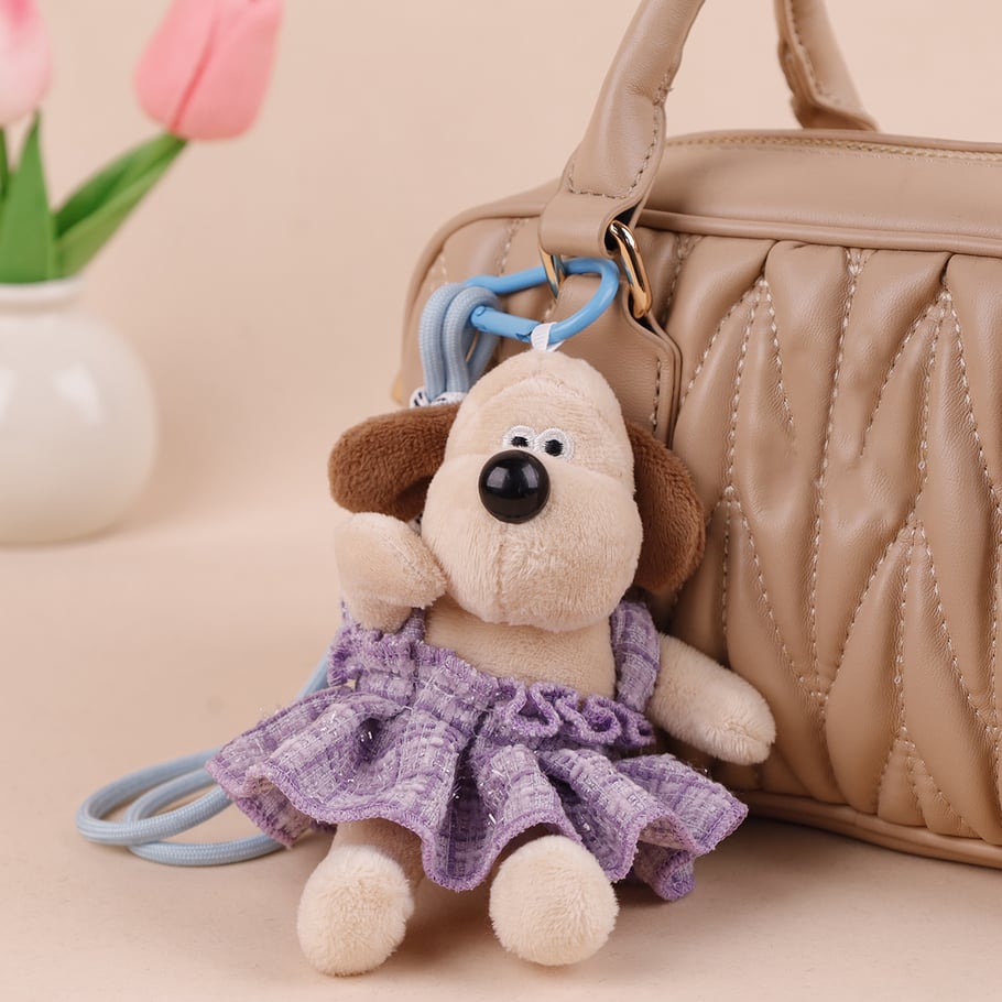 1 Stück Simple Series Niedliche Tier Rayon Damen Taschenanhänger Bild4
