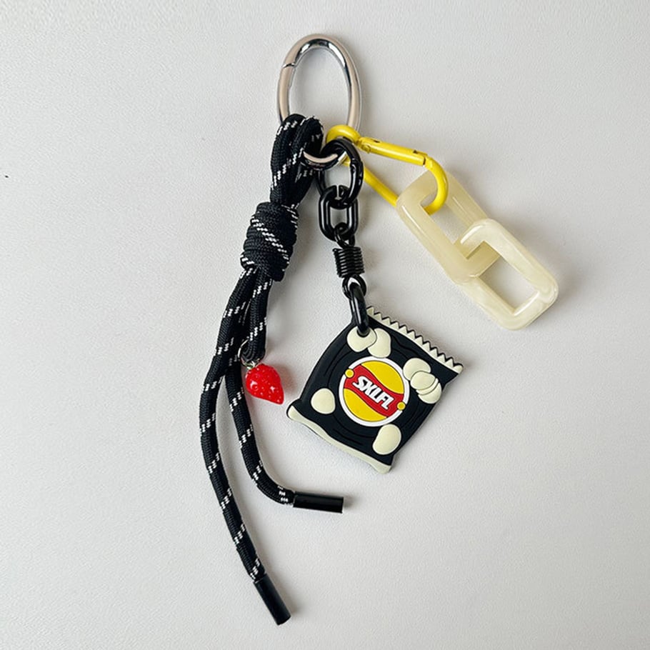 1 Piece Sport Series Black Color Women's Bag Charms Picture6