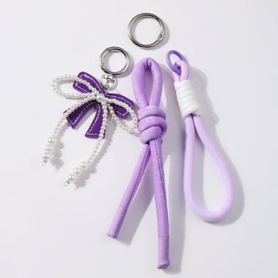 1 Piece Simple Series Sweet Bow Knot Alloy Women's Bag Charms h5 Picture4