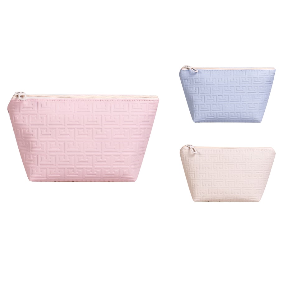 1 Piece Simple Series Casual Plaid Durable Cosmetic Organizer with Zipper Women's Bags Picture6