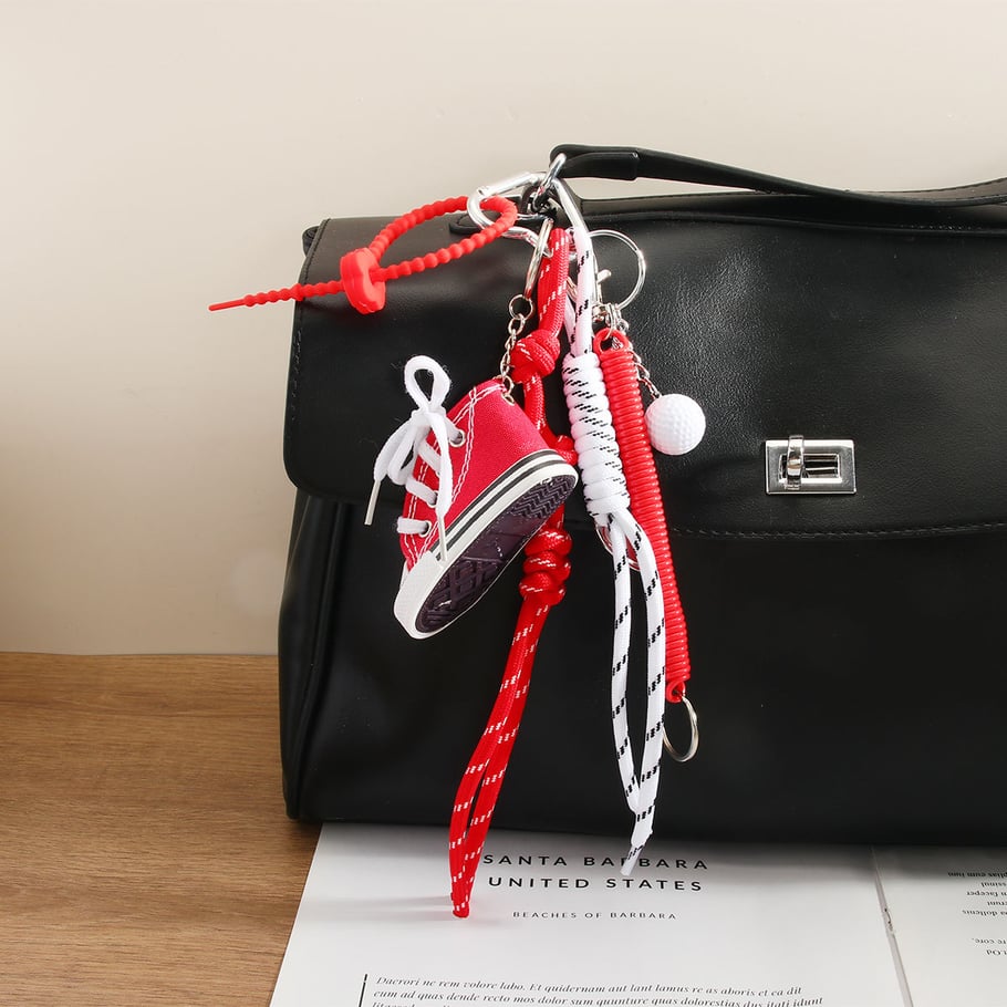 1 Piece Sport Style Mini Sneaker & Tennis Women's Bag Charms Picture5