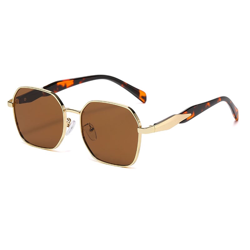 1 Paar Simple Series Casual Patchwork Edelstahl Unisex Sonnenbrille Bild6