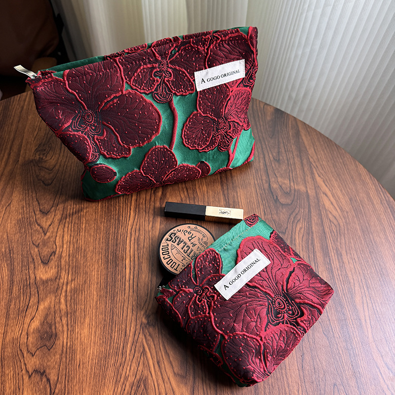 1 Piece Luxurious Series Retro Flower Polyester Women's Bags Picture5