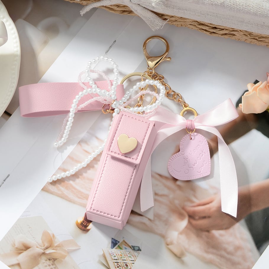 Sweet Bow Knot Lipstick Bag Women's Bag Charms Picture9