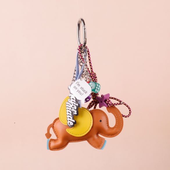 1 Piece Cute Elephant Women's Bag Charms