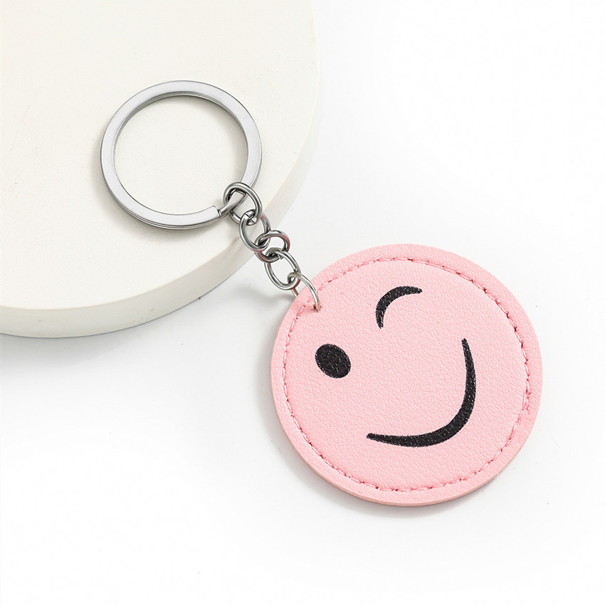 1 Piece Cute Smiling Face Women's Bag Charms Picture5