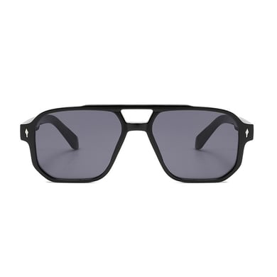 1 Pair Daily Series Light Commute Solid Color Plastic Unisex Sunglasses h5 Picture3