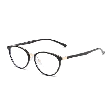 1 Pair of Everyday Basic Black-Frame Anti-Blue Light Women's Glasses h5 Picture3