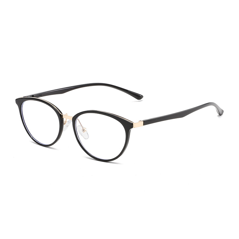 1 Pair of Everyday Basic Black-Frame Anti-Blue Light Women's Glasses Picture3