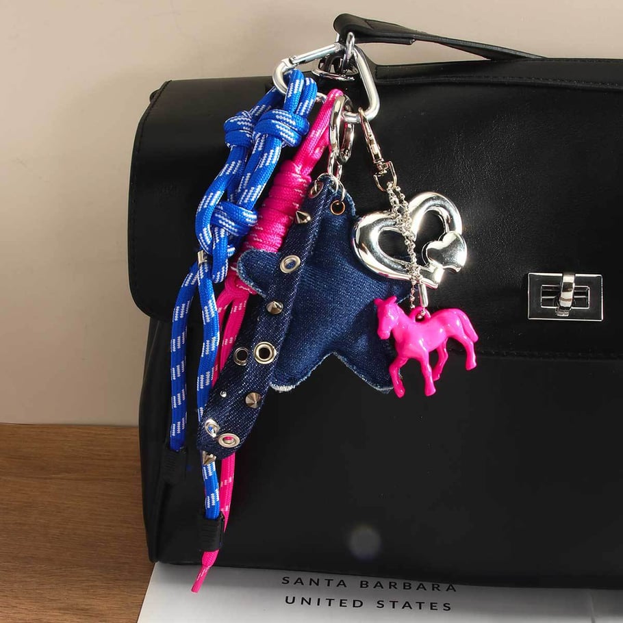 1 Piece Simple Series Daily Star Fabric Women's Bag Charms Picture7