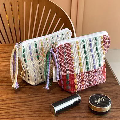 1 Piece Ethnic Series Daily Plaid Polyester Women's Bags h5 Picture4