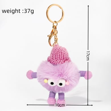 1 Piece Cute Plush Doll Bag Charms h5 Picture6