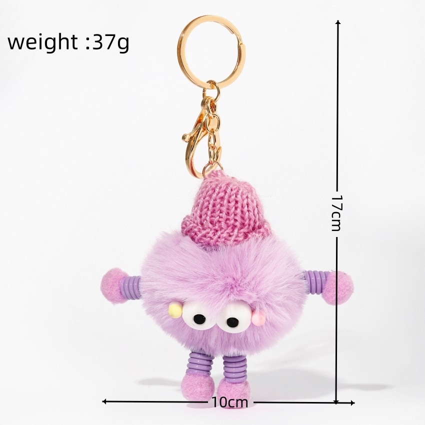 1 Piece Cute Plush Doll Bag Charms Picture6