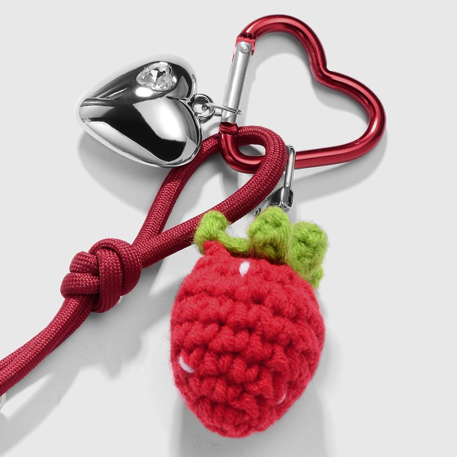 1 Stück Simple Series Sweet Plant Alloy Damen Taschenanhänger h5Bild4