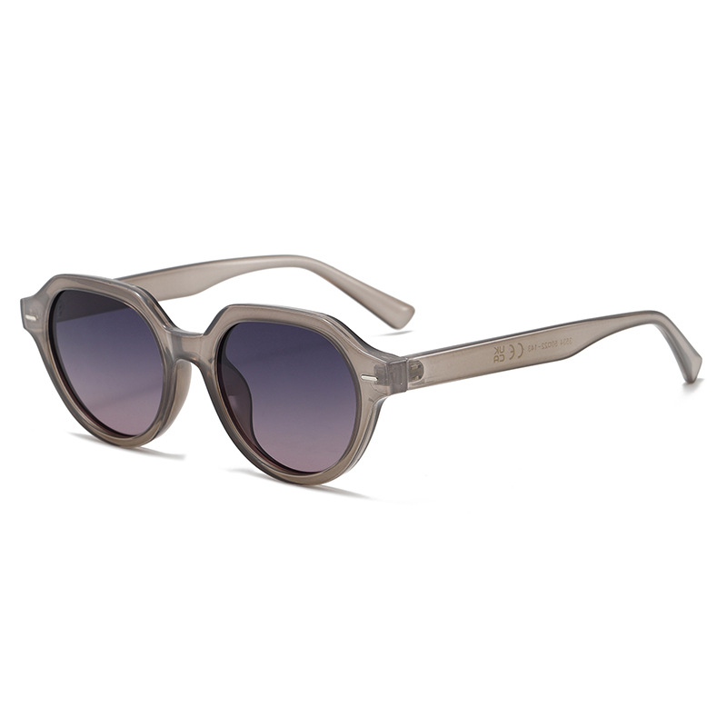 1 Pair of Retro and Casual Round - frame Women's Sunglasses Picture6