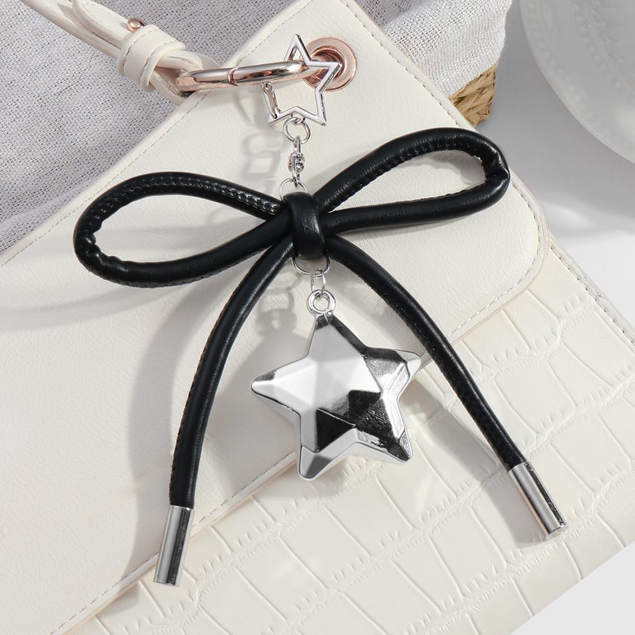 1 Piece Simple Leather Bow Knot Women's Bag Charms Picture11