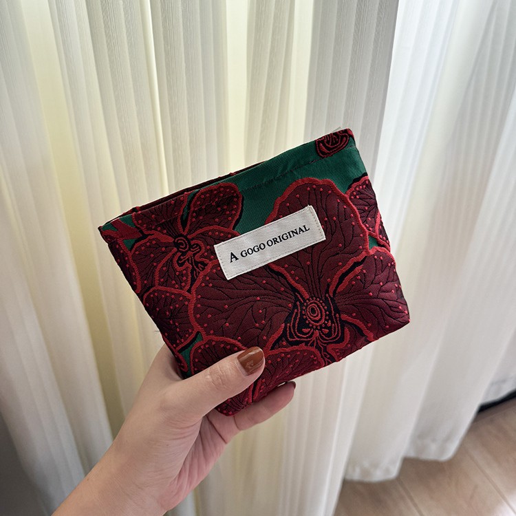 1 Piece Luxurious Series Retro Flower Polyester Women's Bags Picture9