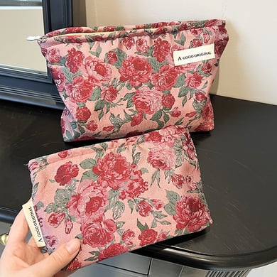 1 Stück Romantische Serie Süße Blume Polyester Damentaschen h5 Bild3