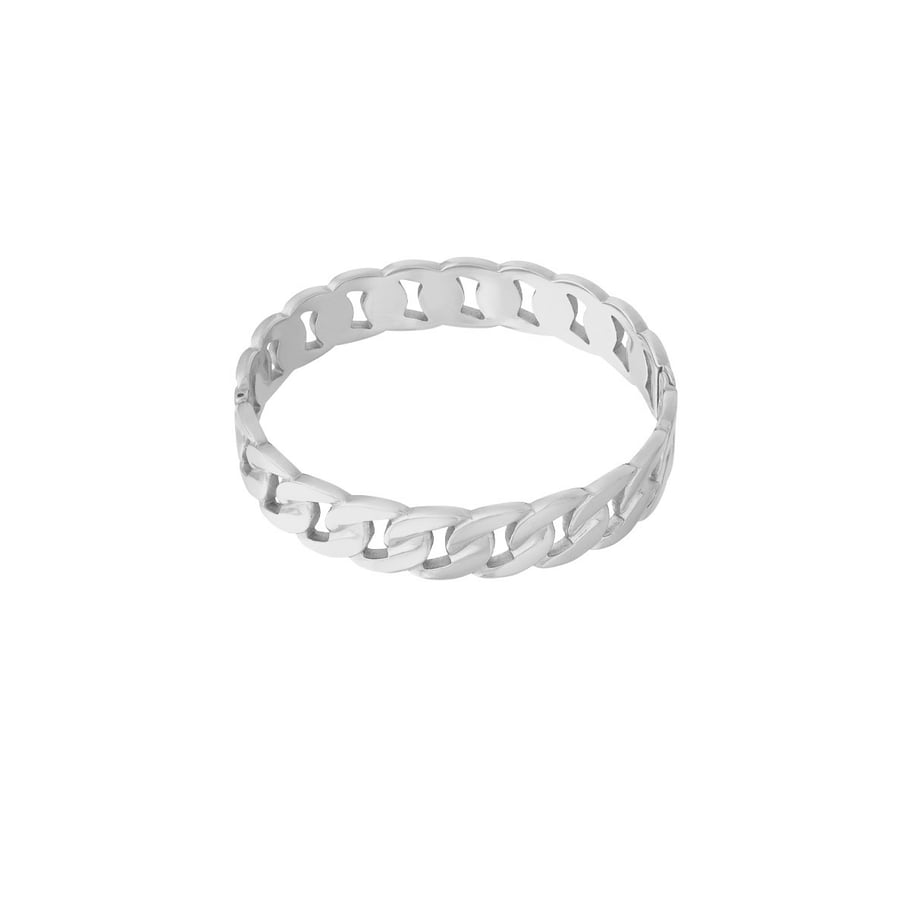 1 Piece Versatile Series Daily Twist Stainless Steel Gold Color Women's Bangles Picture7
