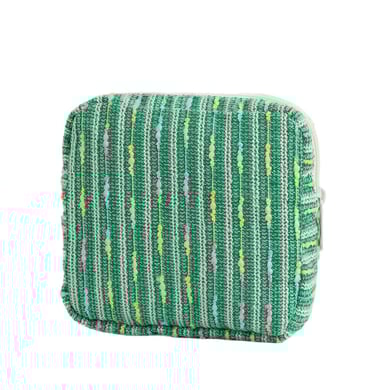 1 Piece Colorful Striped Square Shape Women's Makeup Bags h5 Picture8