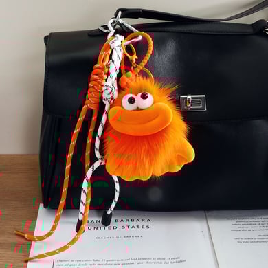 1 Piece Cute Plush Doll Women's Bag Charms h5 Picture3