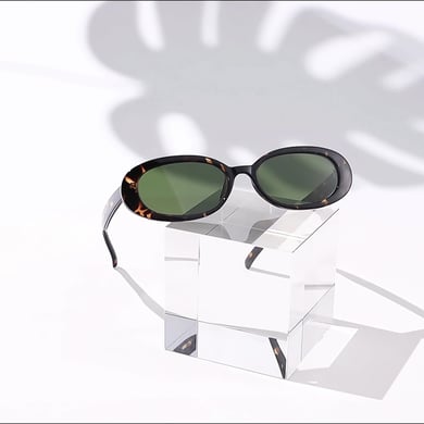 1 Pair Simple Series Daily Solid Color Plastic Women's Sunglasses h5 Picture9