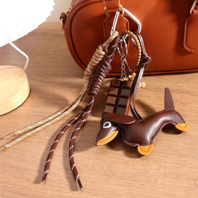1 Piece Simple Series Daily Animal PU Women's Bag Charms h5 Picture4