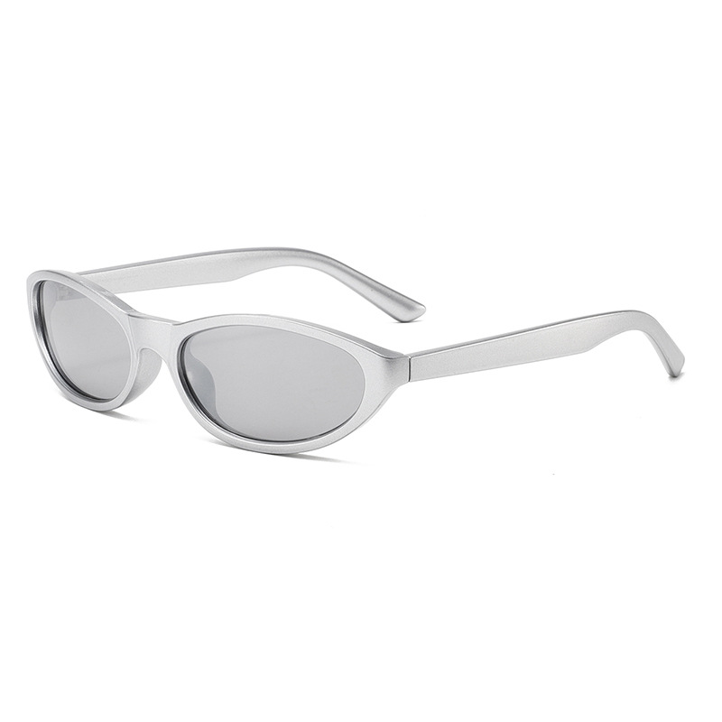 1 Pair of Casual Small Oval - frame Women's Sunglasses Picture7