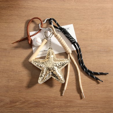 1 Piece Simple Series Daily Star PU Women's Bag Charms h5 Picture5