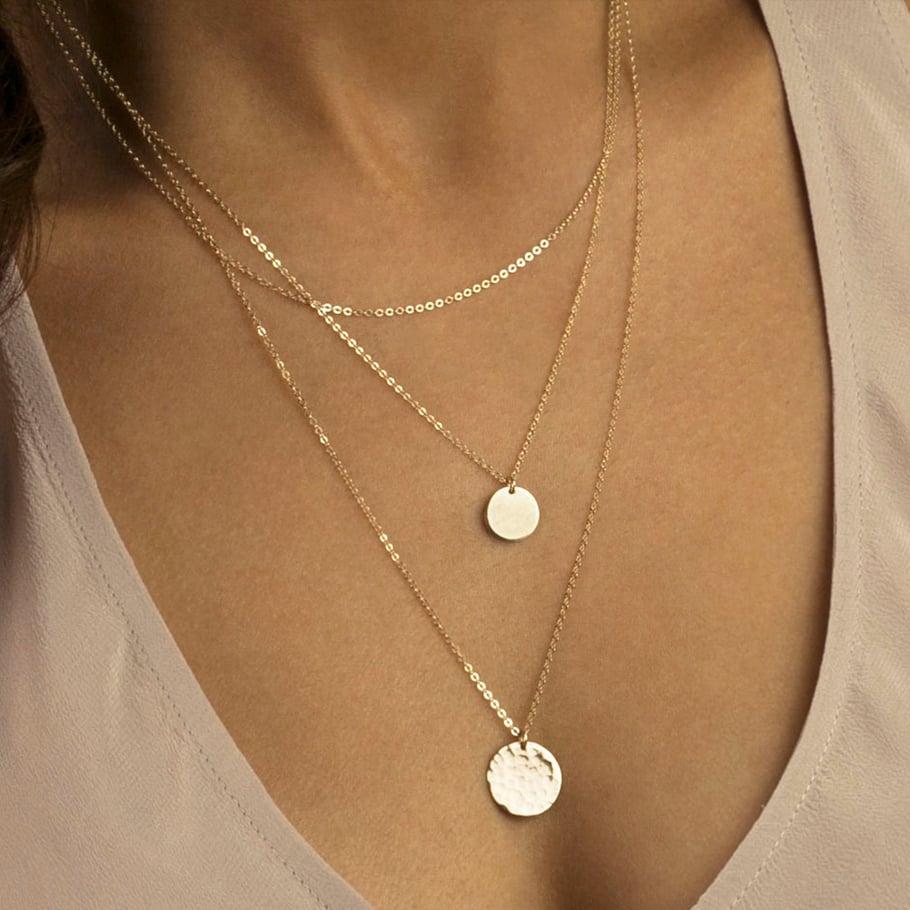 1 Piece Simple Series Simple Chain Stainless Steel   Gold Color  Women's Necklace Picture4