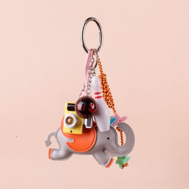 1 Stück Simple Series Niedliche Tierleder Damen Taschenanhänger h5 Bild8
