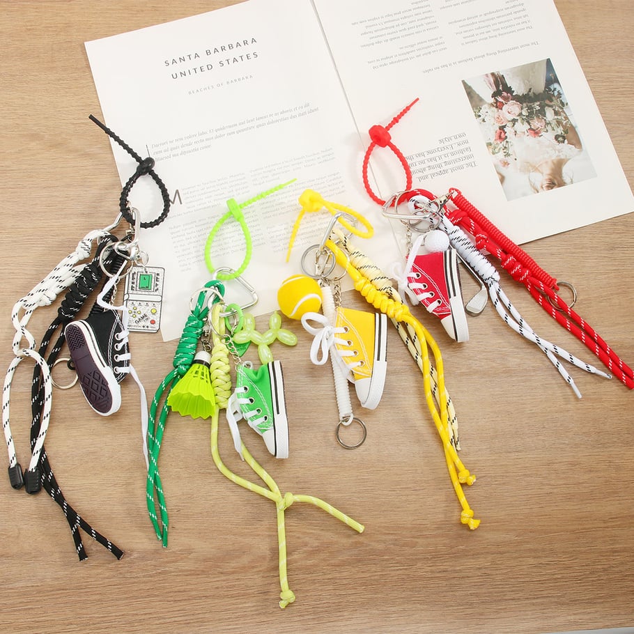 1 Piece Sport Style Mini Sneaker & Tennis Women's Bag Charms Picture7