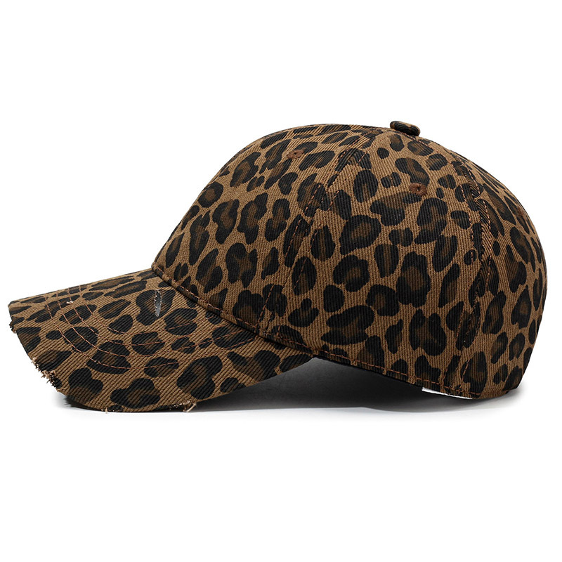 1 Stück Simple Series Retro Leopard Print Baumwolle Damenhüte Bild3