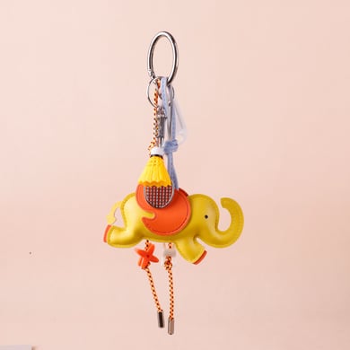 1 Stück Simple Series Niedliche Tierleder Damen Taschenanhänger h5 Bild5