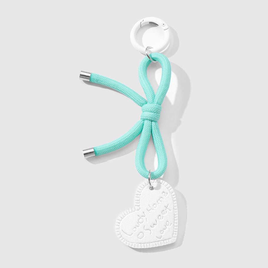 Leather Heart & Bow Knot Women's Bag Charms Picture10
