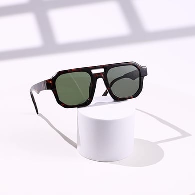 1 Stück Simple Series Casual Solid Color Kunststoff Damen Sonnenbrille h5 Bild9