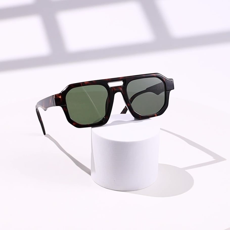 1 Stück Simple Series Casual Solid Color Kunststoff Damen Sonnenbrille Bild9